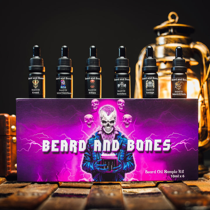 Beard Oil Sample Kit - 10ml x6 - Beard and Bones