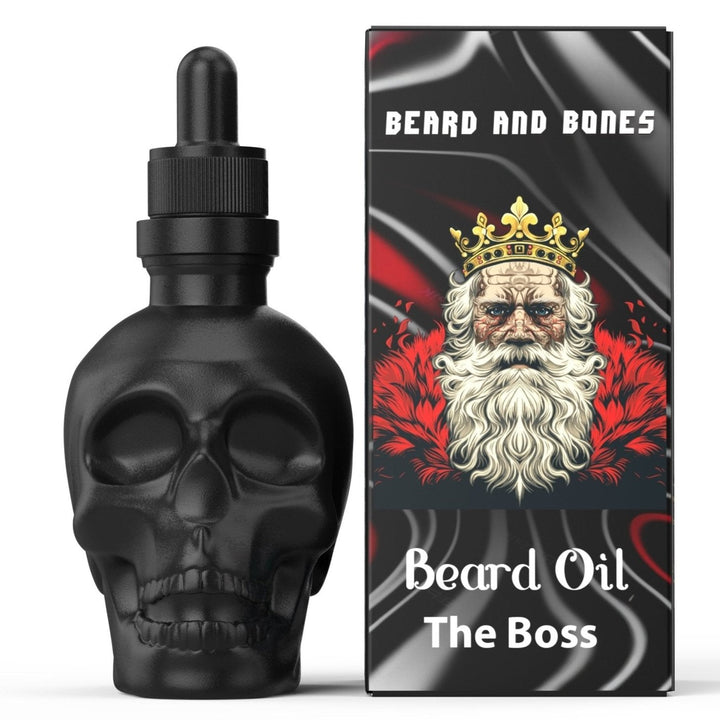 30ml Beard Oil - Matte Black - Beard and Bones