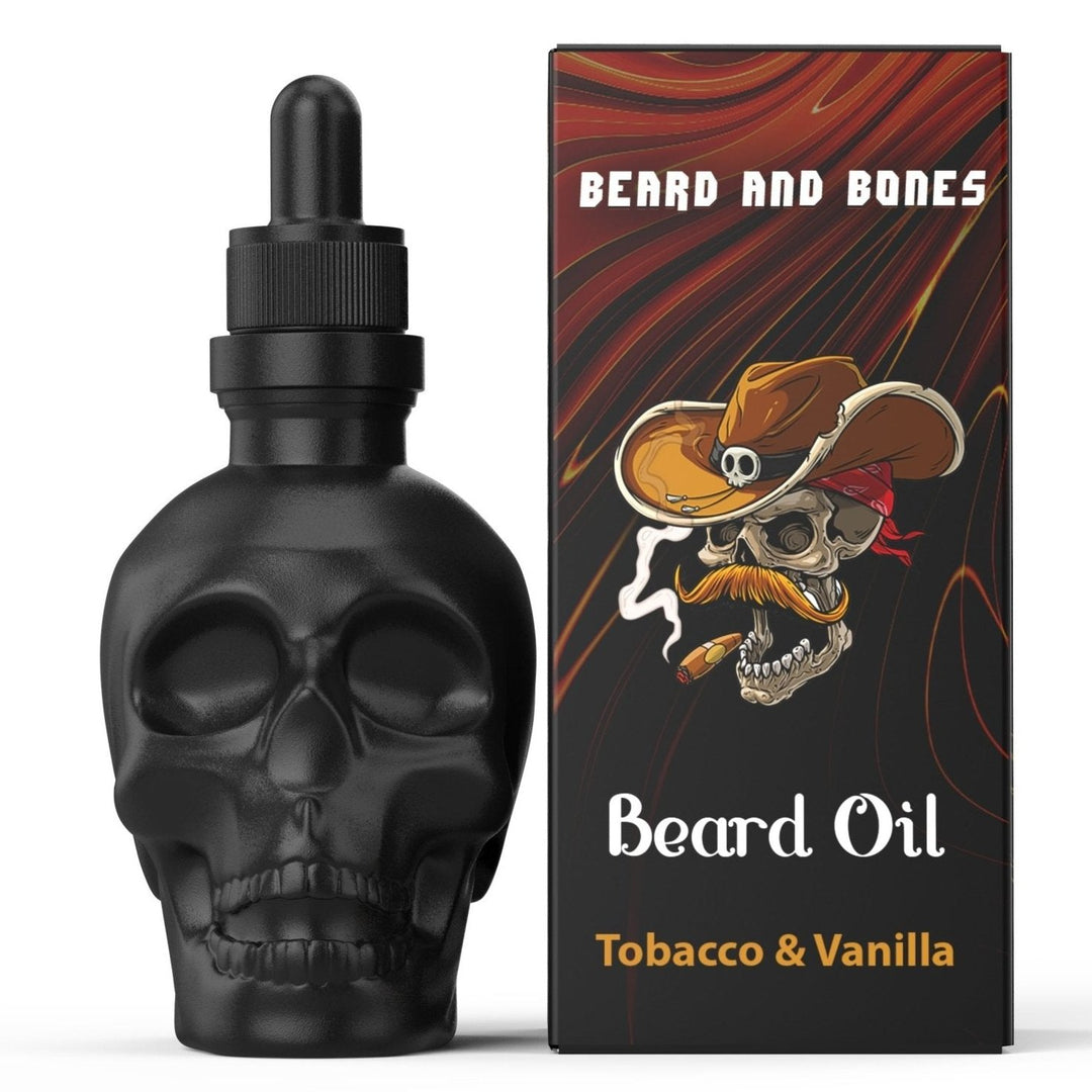 30ml Beard Oil - Matte Black - Beard and Bones