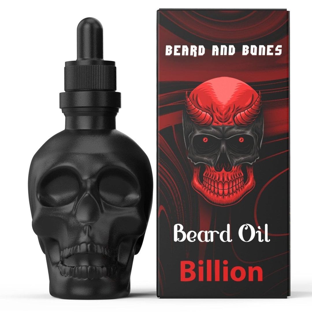 30ml Beard Oil - Matte Black - Beard and Bones