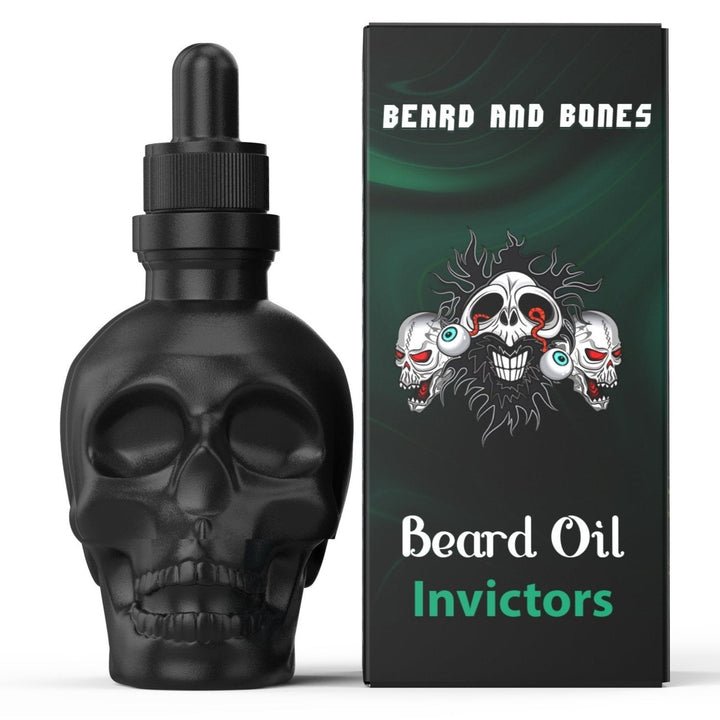 30ml Beard Oil - Matte Black - Beard and Bones