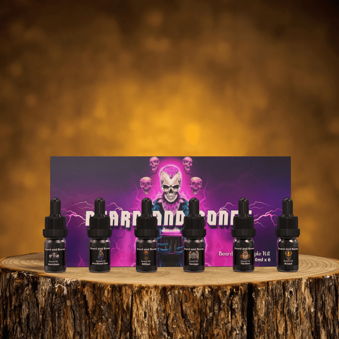 Beard Oil Sample Kit - 10ml x6 - Beard and Bones