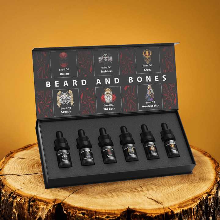 Beard Oil Sample Kit - 10ml x6 - Beard and Bones