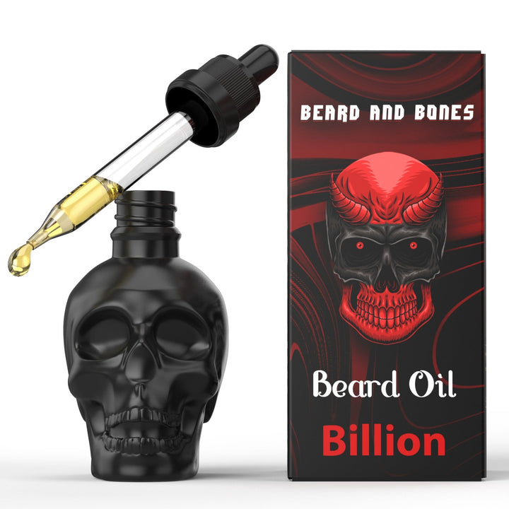 30ml Beard Oil - Matte Black - Beard and Bones