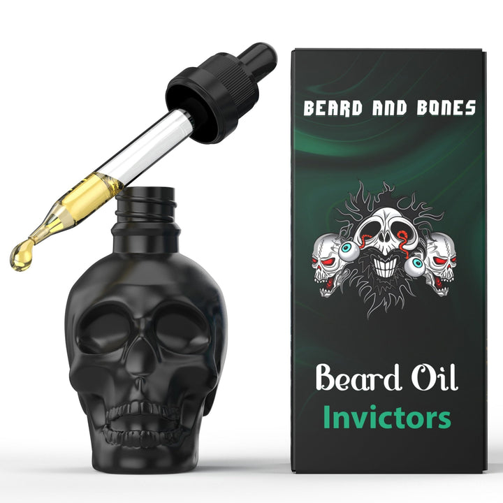 30ml Beard Oil - Matte Black - Beard and Bones