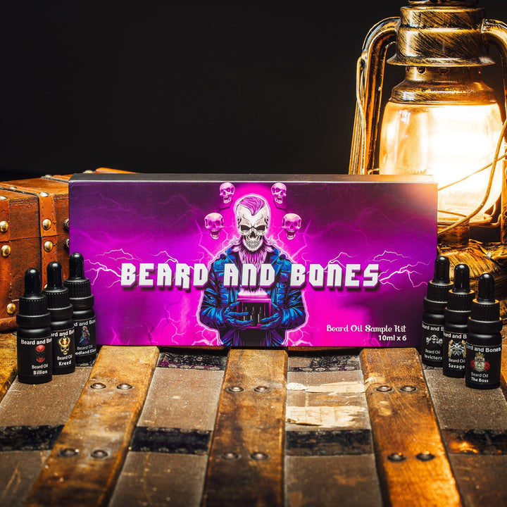 Beard Oil Sample Kit - 10ml x6 - Beard and Bones