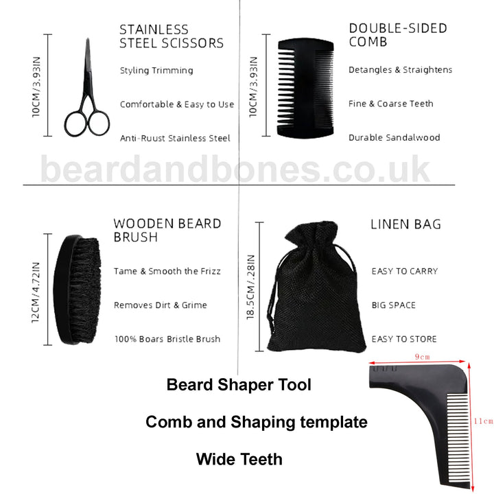 Beard Trimming Kit - Beard and Bones